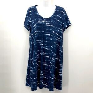 3/$25 Falls Creek T-shirt Dress Size M Short Sleeved